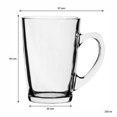 CONSOL SAN MARCO COFFEE MUG 4PK, 225ML