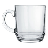 NADIR ASPEN STACKABLE GLASS MUG, 300ML