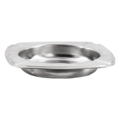REGENT ASHTRAY SQUARE STAINLESS STEEL, 110MM