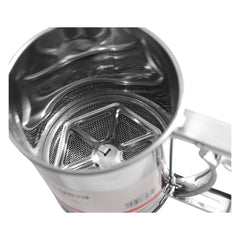 REGENT BAKEWARE FLOUR SIFTER STAINLESS STEEL, 160MM DIA
