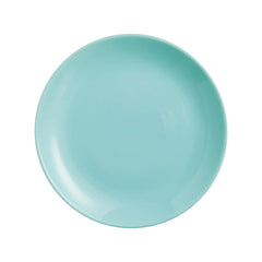 LUMINARC OPAL TURQUOISE SIDE PLATE, 190MM DIA