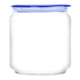 LUMINARC FLAT LID JAR BLUE, 750ML