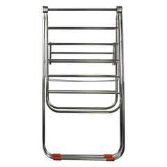 CLOTHES DRYING RACK 2 LAYER FOLDABLE STAINLESS STEEL, 1500X585MM