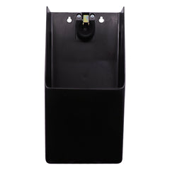 BAR BUTLER WALL MOUNT BOTTLE OPENER WITH CAP CATCHER BLACK