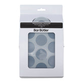 BAR BUTLER GREY SILICONE 10 ICE/BABY FOOD MOULDS WITH COVER