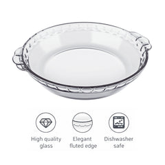 MARINEX FLUTED PIE PLATE, 1.6L