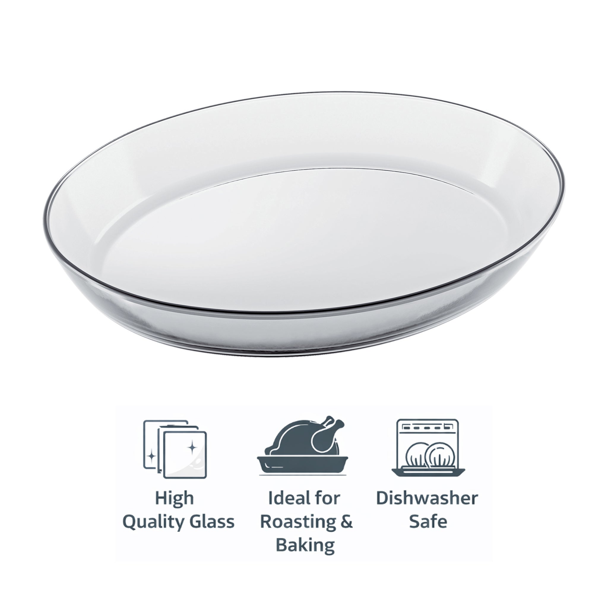 MARINEX OVAL BAKING DISH, 2.4L
