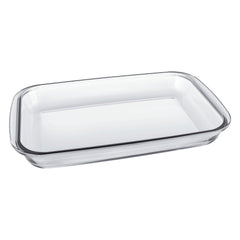 MARINEX RECTANGULAR ROASTER WITH RED PLASTIC LID, 2.9L