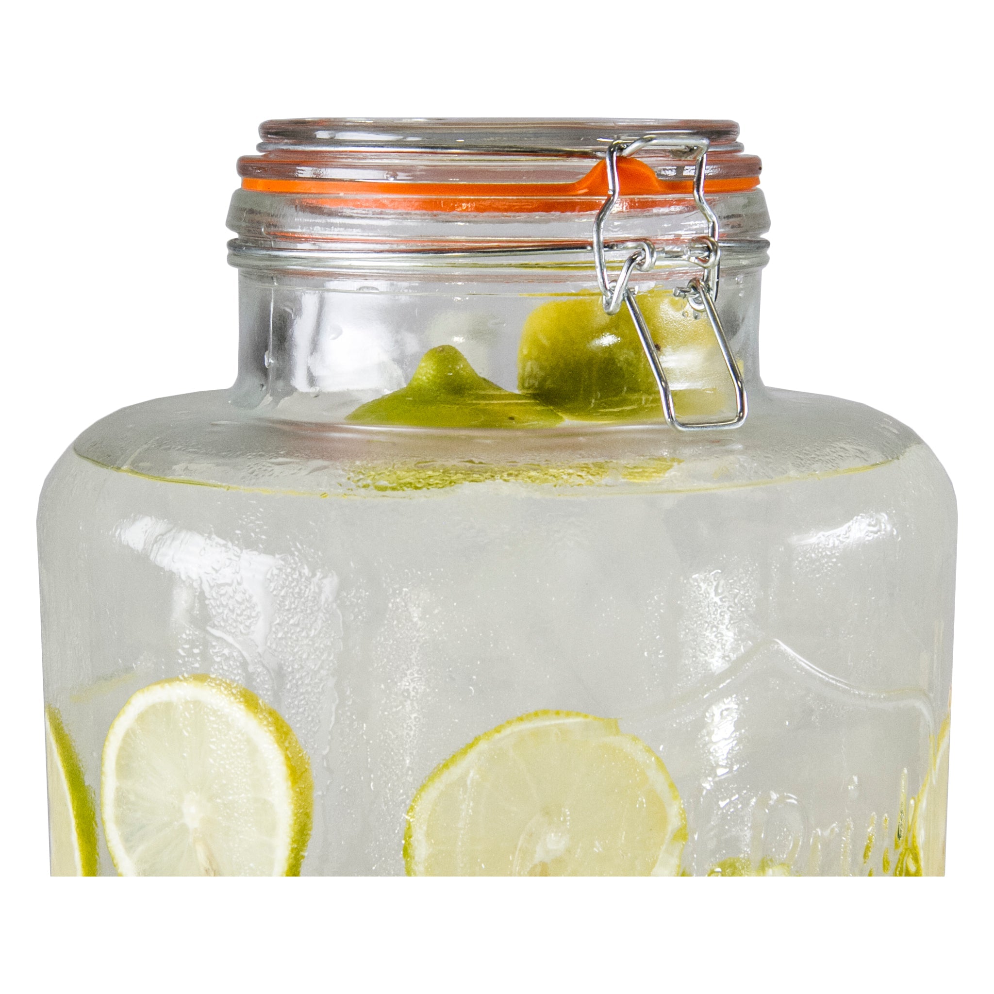 CONSOL BEVERAGE DISPENSER WITH CLIP-TOP LID, 7.6L