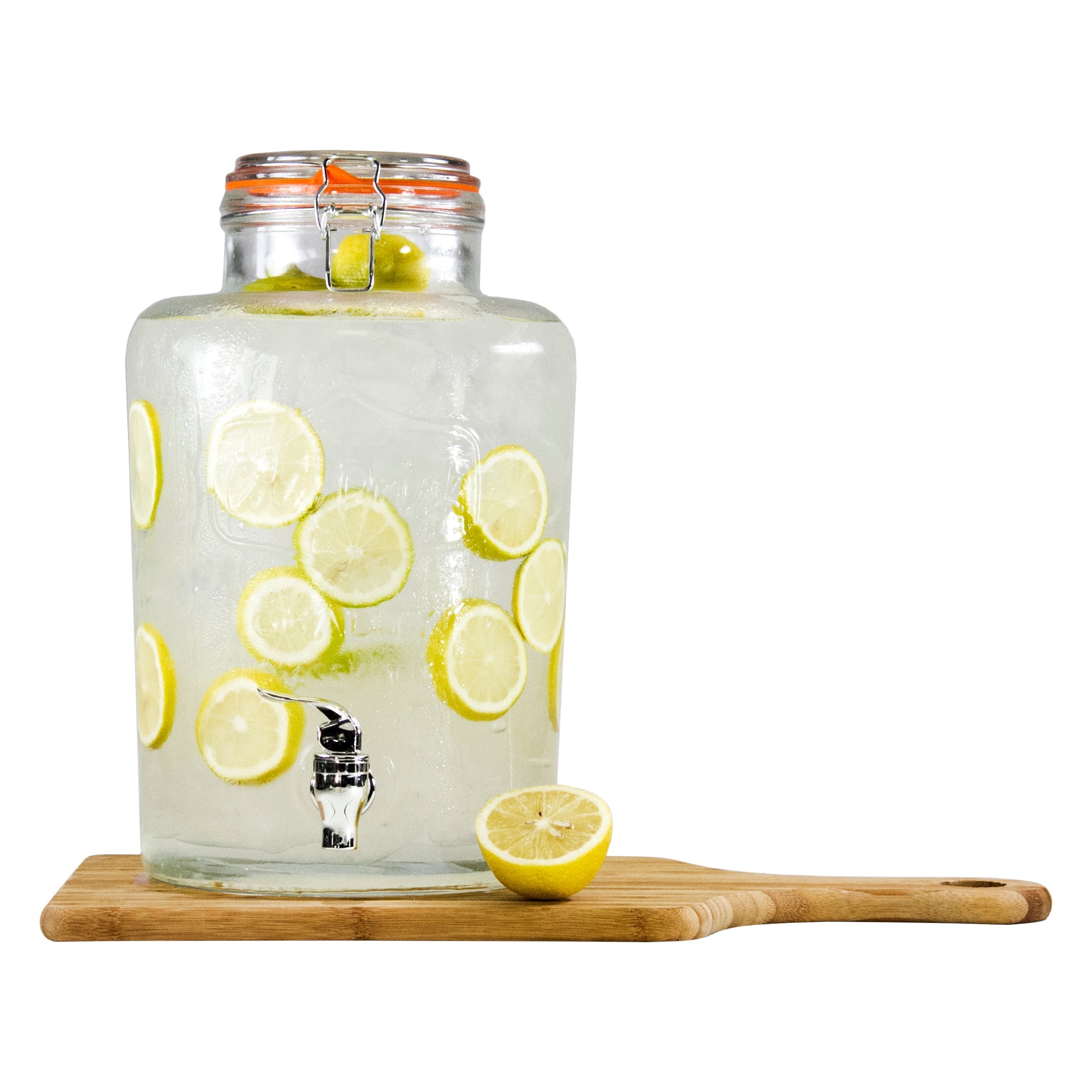 CONSOL BEVERAGE DISPENSER WITH CLIP-TOP LID, 7.6L