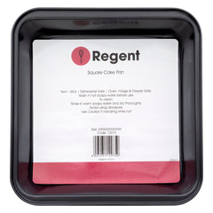 REGENT BAKEWARE CAKE PAN SQUARE, 230X220MM