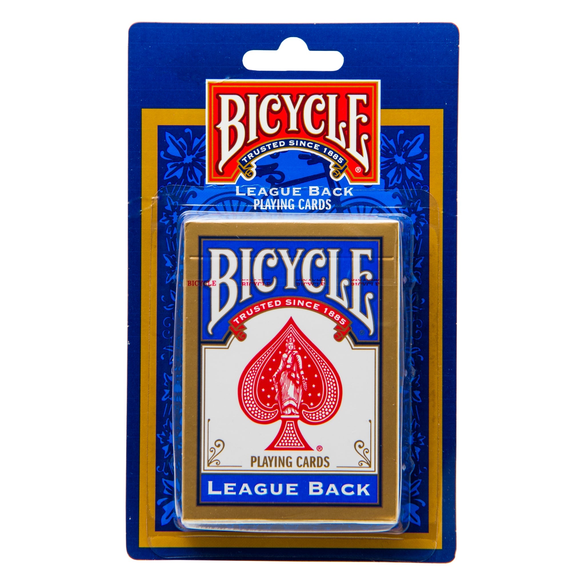 BICYCLE BLISTER PACK PLAYING CARDS 1PK, RED & BLUE MIXED CASE