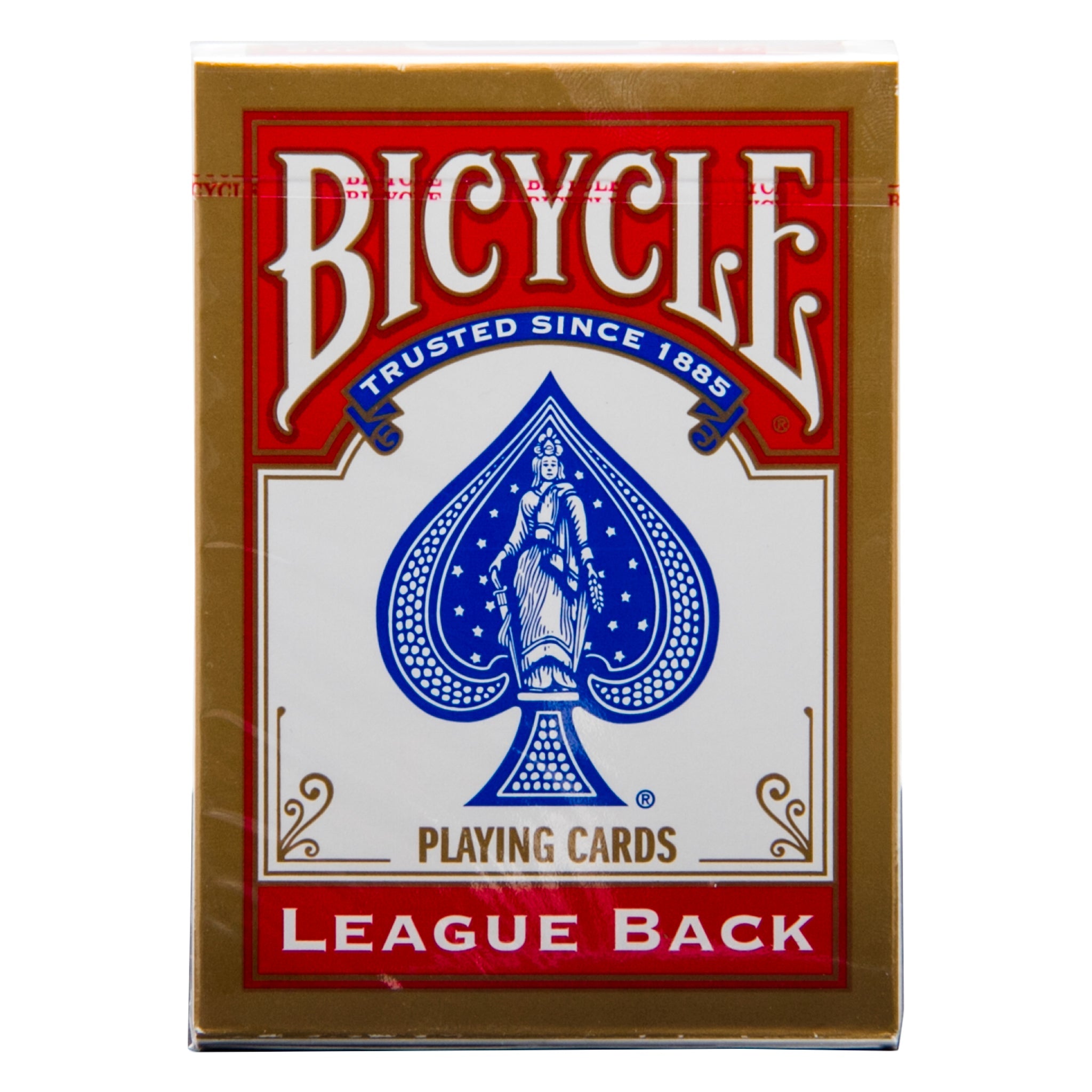 BICYCLE BLISTER PACK PLAYING CARDS 1PK, RED & BLUE MIXED CASE
