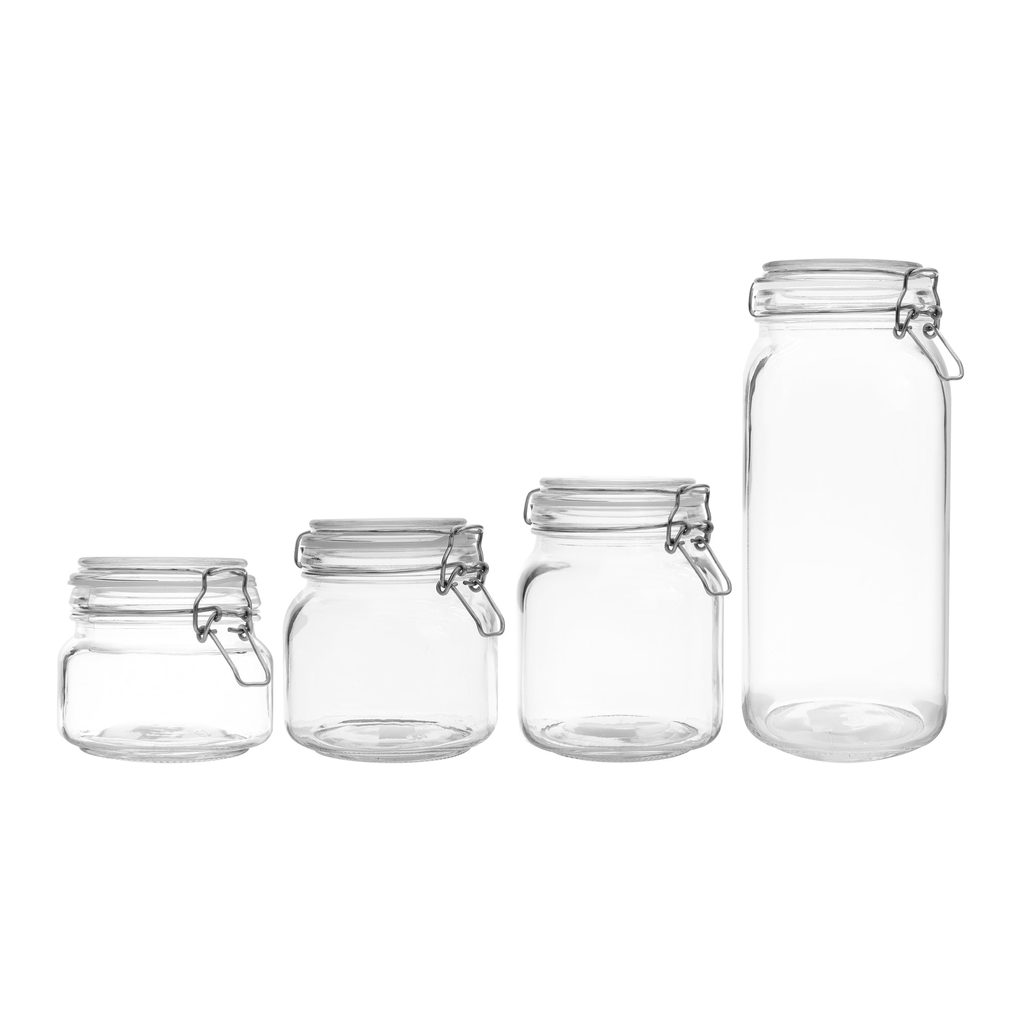 CONSOL STORE-IT JAR WITH CLIP TOP LID, 750ML