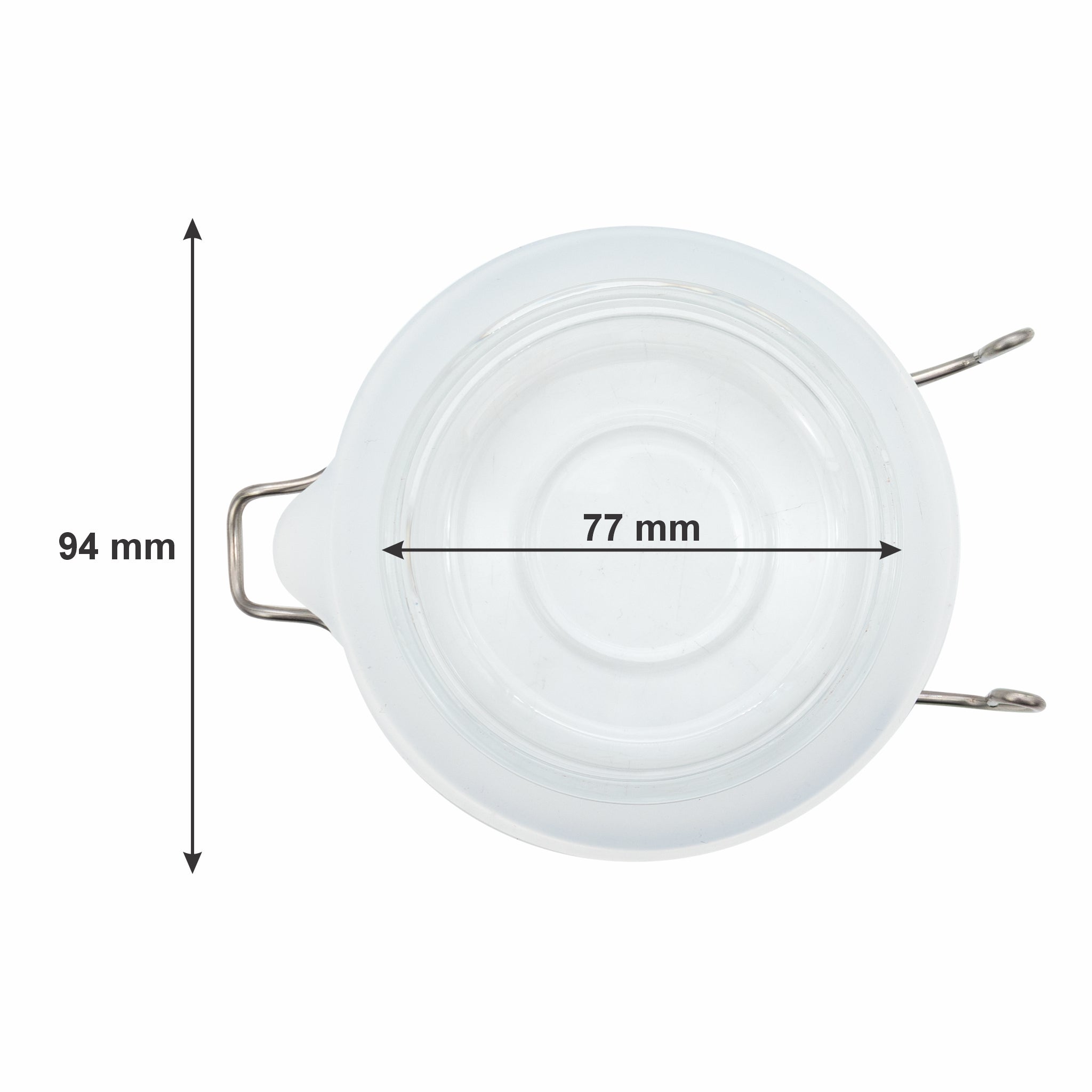 CONSOL STORE-IT JAR WITH CLIP TOP LID, 2L