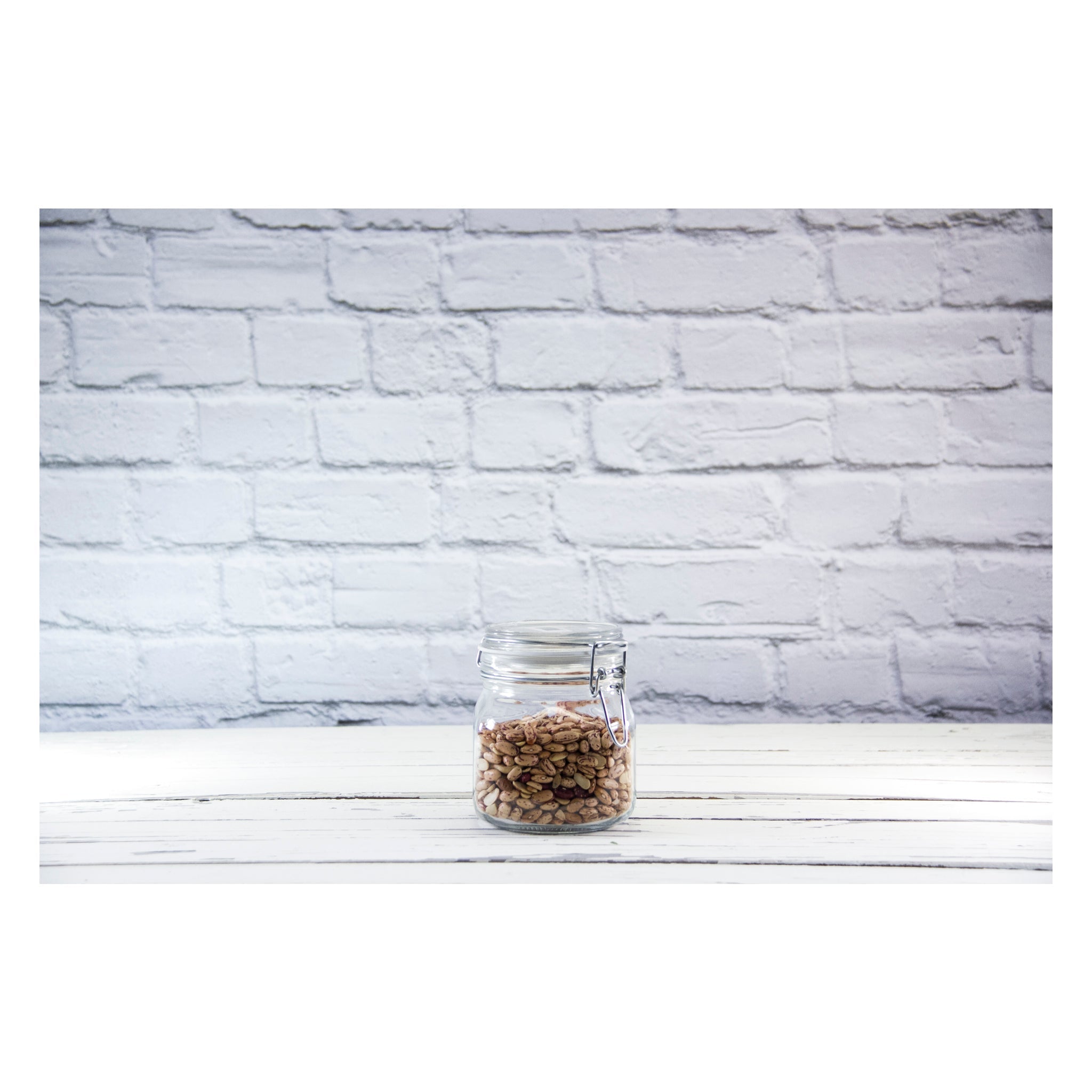 CONSOL STORE-IT JAR WITH CLIP TOP LID, 750ML