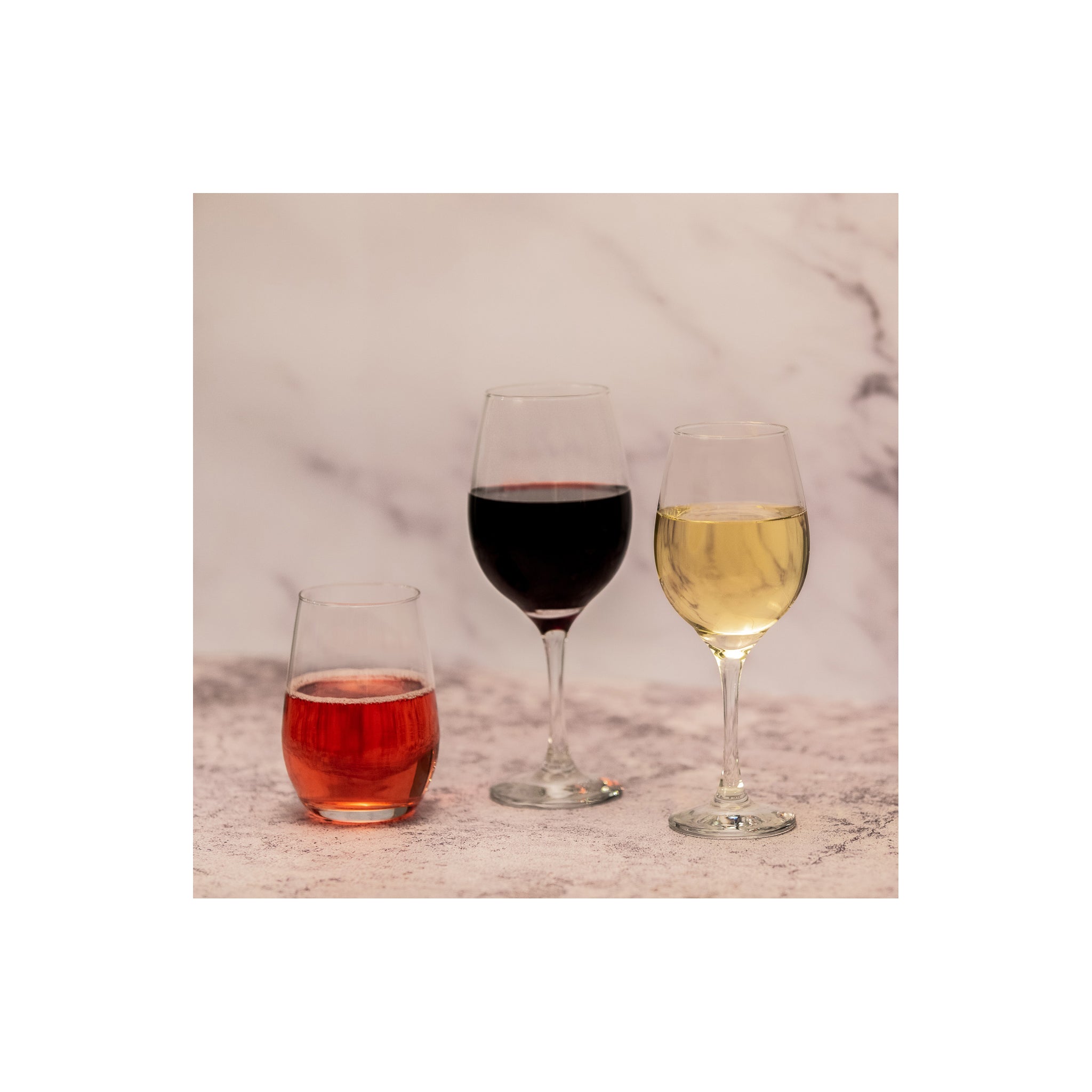CONSOL BORDEAUX STEMLESS WINE GLASS 4PK, 480ML