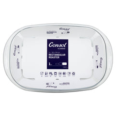 CONSOL LISBON RECTANGULAR ROASTER, 3L