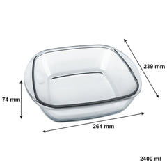 CONSOL LISBON SQUARE ROASTER, 2.4L