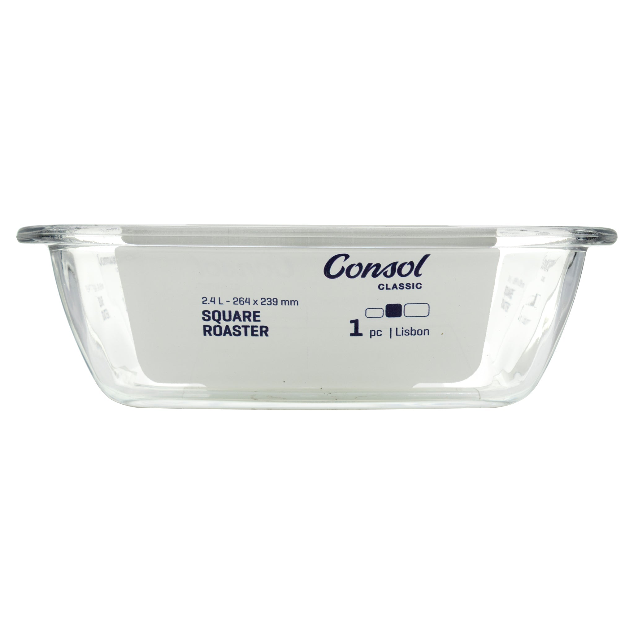 CONSOL LISBON SQUARE ROASTER, 2.4L