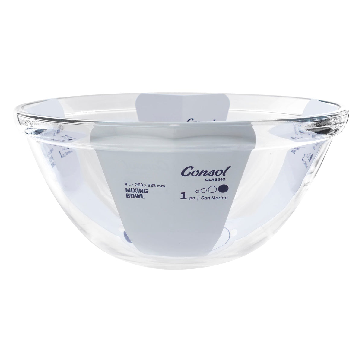 CONSOL SAN MARINO MIXING BOWL, 4L