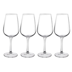 CONSOL SIGNATURE VIENNA CRYSTAL STEM WHITE WINE GLASS 4PK, 360ML