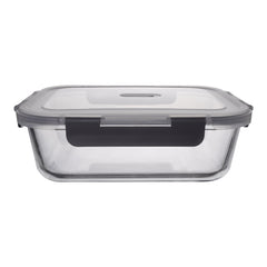 CONSOL MADRID RECT. STORAGE CONTAINER WITH VENTED CLIP ON LID, 1L