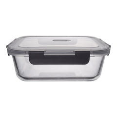 CONSOL MADRID RECT. STORAGE CONTAINER WITH CLIP ON VENTED LID, 1.5L