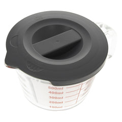 CONSOL PALMA MEASURING JUG BOROSILICATE WITH GREY COVER, 500ML