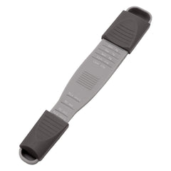 REGENT BAKEWARE ADJUSTABLE MEASURING SPOON GREY PLASTIC, 1/8TSP-1TBSP l 0.5ML-13ML