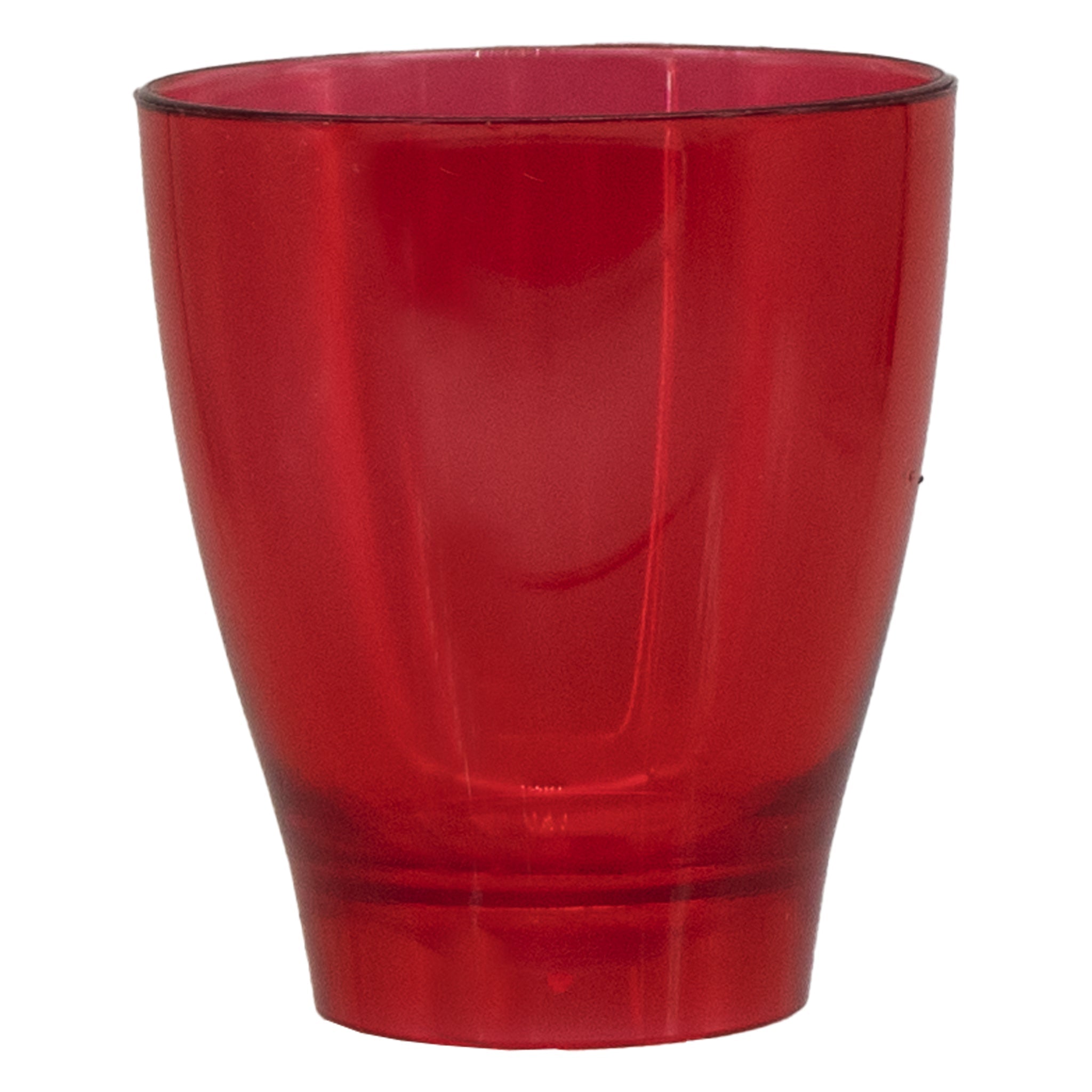 BAR BUTLER 10 COLOURED PLASTIC SHOT GLASSES 25ML ON A TRAY 11PCS SET, (1 COLOUR PER TRAY)