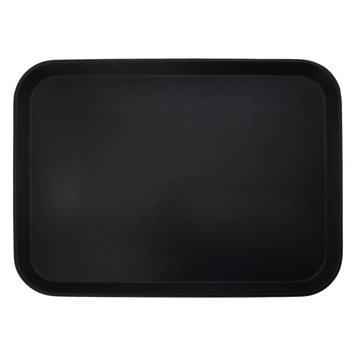 BAR BUTLER BLACK NON-SLIP RECTANGULAR TRAY 560MMX410