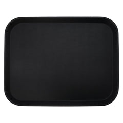 BAR BUTLER BLACK NON-SLIP RECTANGULAR TRAY, 455MMX355MM