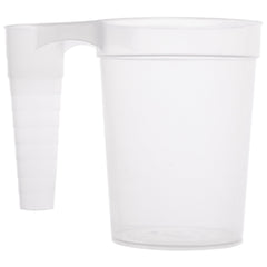 BAR BUTLER STACKING BEER MUG PLASTIC 500ML 6PK, 94MM DIA