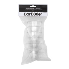 BAR BUTLER JAGER BOMB PLASTIC SHOT GLASSES 25ML/145ML, 6 PACK