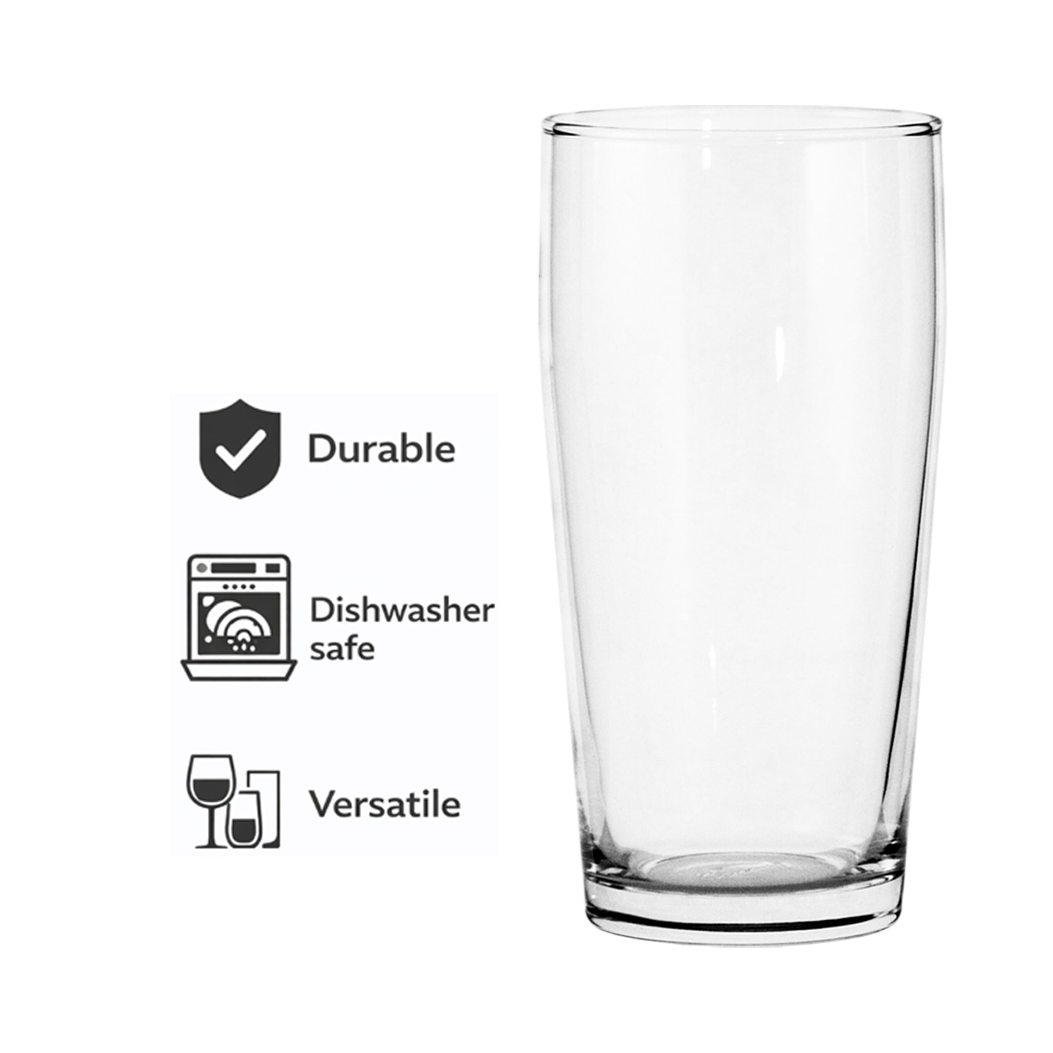 CONSOL WILLY TUMBLERS 6PK, 380ML