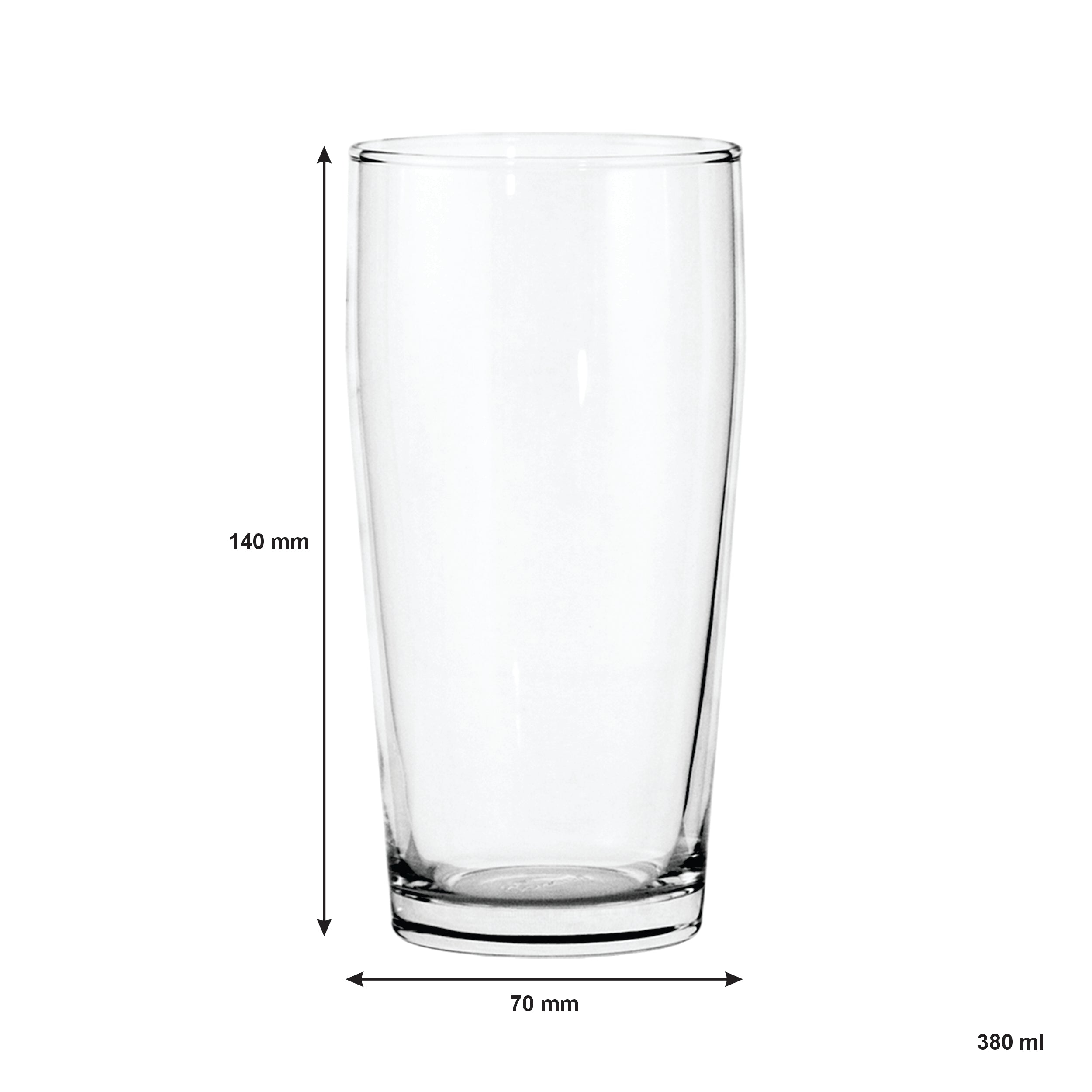 CONSOL WILLY TUMBLERS 6PK, 380ML