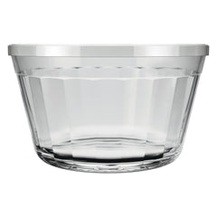 NADIR AMERICANO XL BOWL WITH 3 COLOURED PLASTIC LIDS, 1L