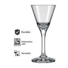 NADIR DONNA STEMMED LIQUEUR GLASS, 65ML
