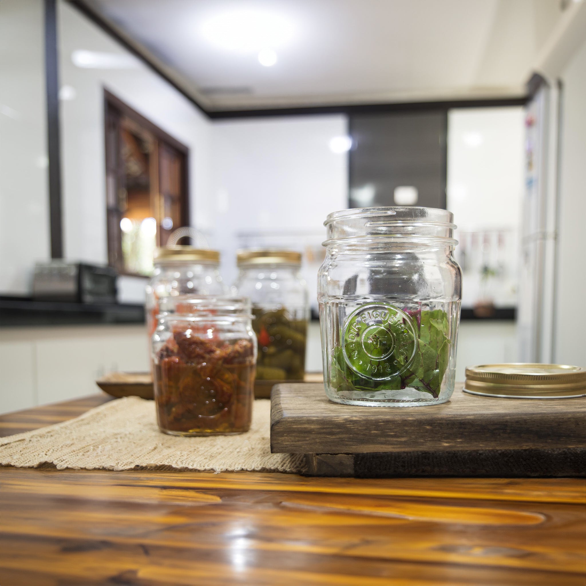 NADIR AMERICANO VINTAGE GLASS JAR, 500ML