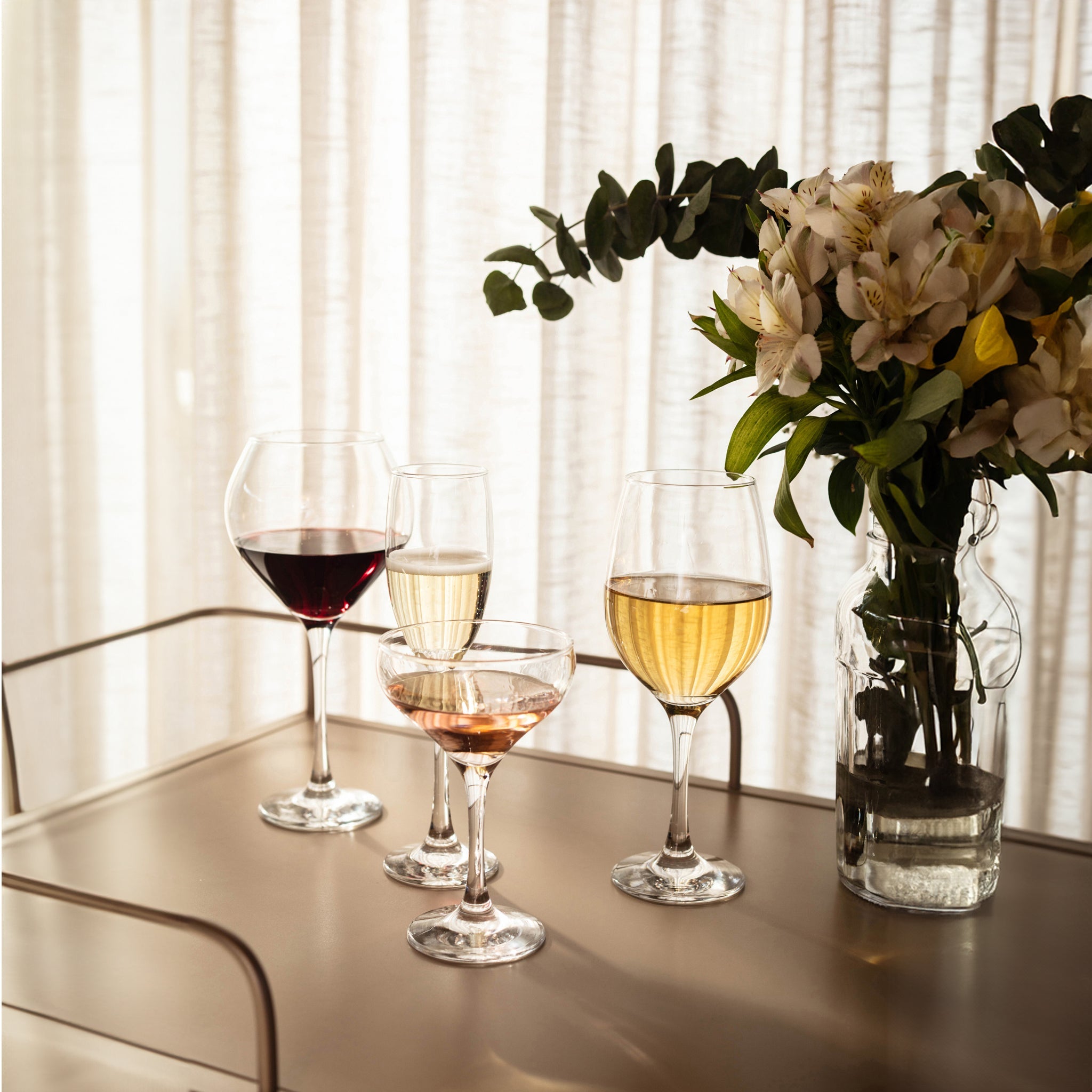 NADIR BARONE STEMMED RED WINE GLASS, 490ML