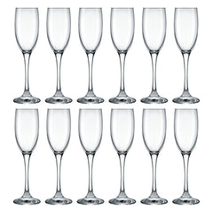 NADIR BARONE STEMMED CHAMPAGNE FLUTE, 190ML