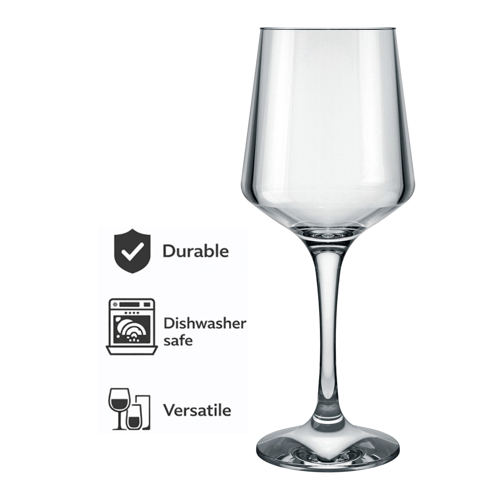 NADIR BRUNELLO STEMMED WINE GLASS, 390ML