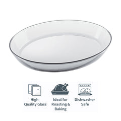 MARINEX OVAL BAKING DISH, 4L