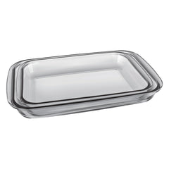 MARINEX RECTANGULAR ROASTER 2PCS SET, 1.6L & 2.2L