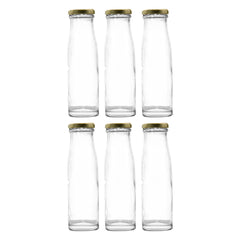 CONSOL CHUTNEY BOTTLES WITH GOLD LIDS 6PK, 250ML