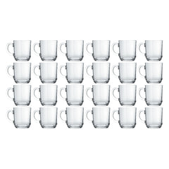 NADIR ASPEN STACKABLE GLASS MUG, 300ML