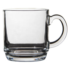 NADIR ASPEN STACKABLE GLASS MUG, 300ML