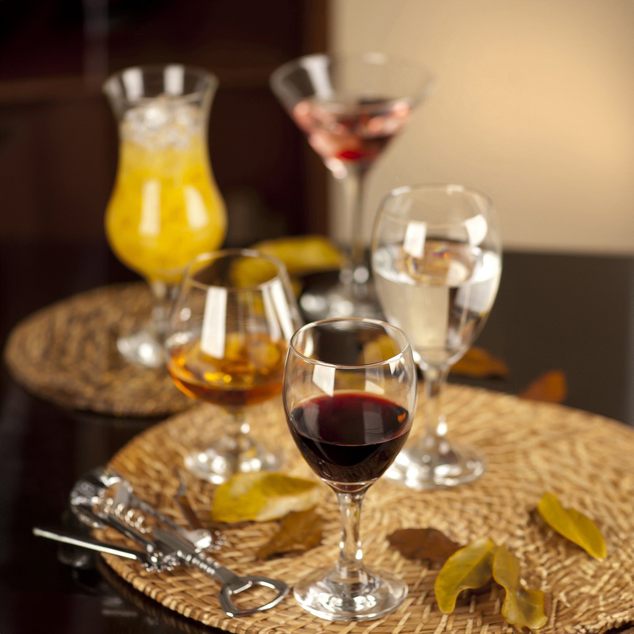 NADIR WINDSOR STEMMED RED WINE GLASS, 300ML