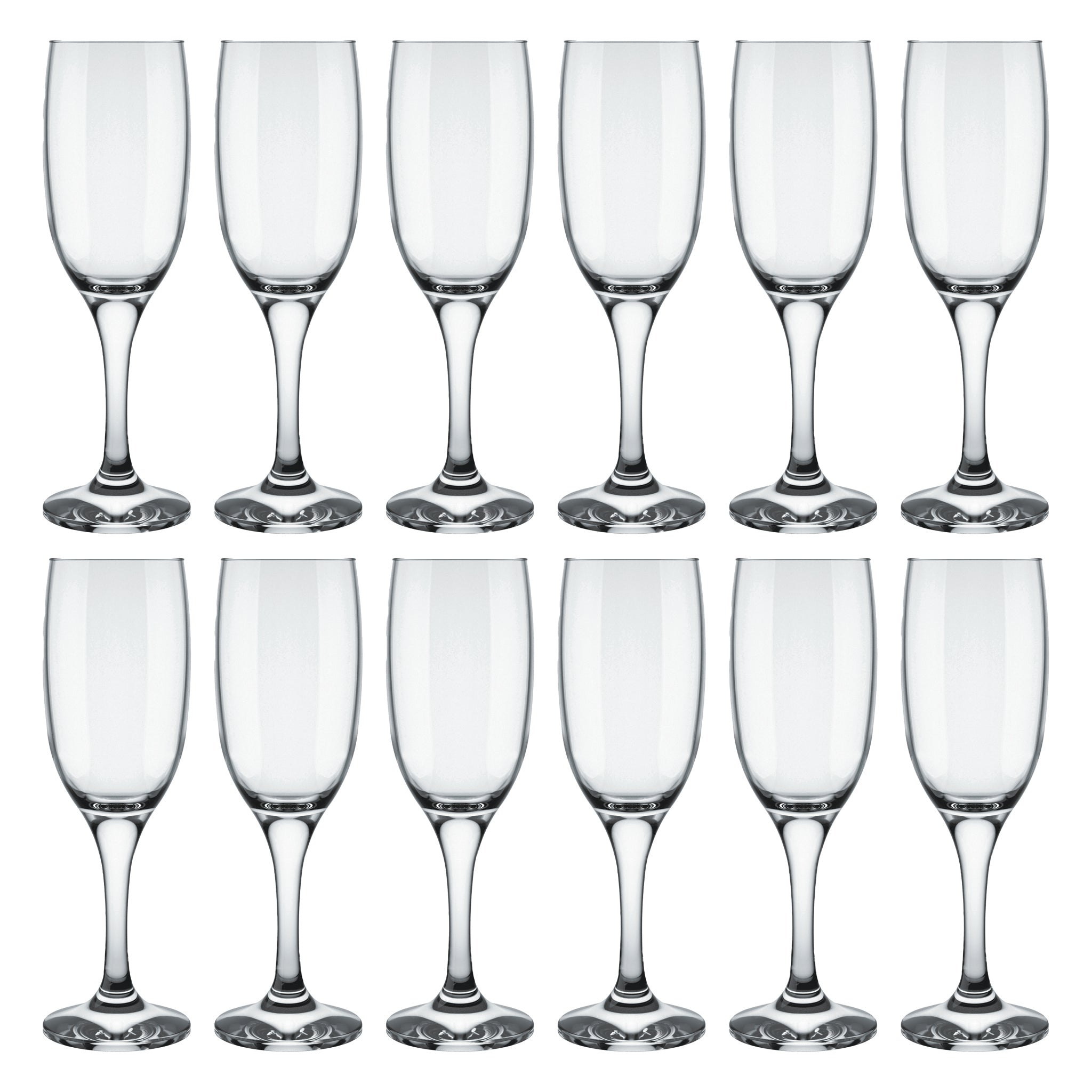 NADIR WINDOR STEMMED CHAMPAGNE FLUTE, 210ML